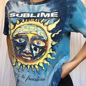 Blue TieDye Sublime T-shirt